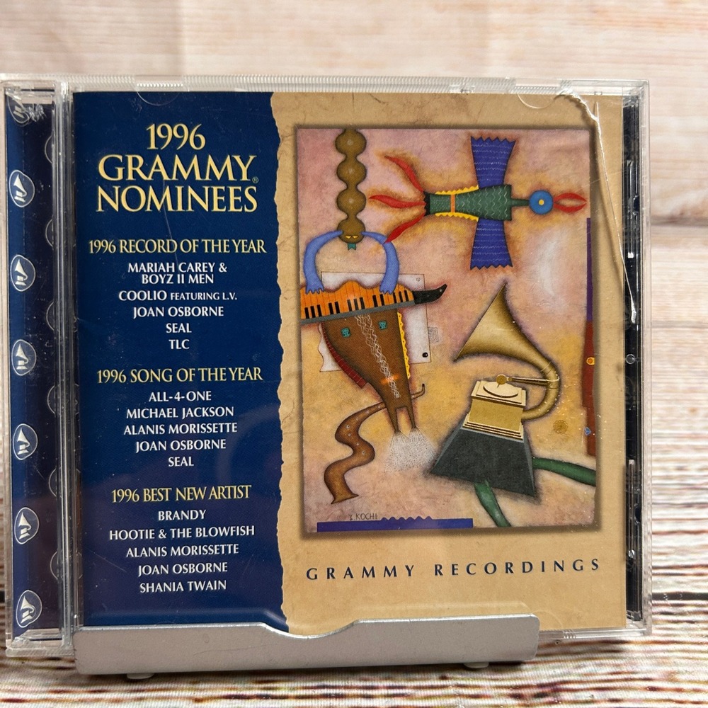 1996 Grammy Nominees CD Various Artists Mariah Carey TLC Coolio